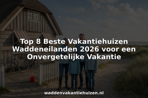 Gezellig met het gezin genieten in een vakantiehuis op de Waddeneilanden, omringd door duinen.