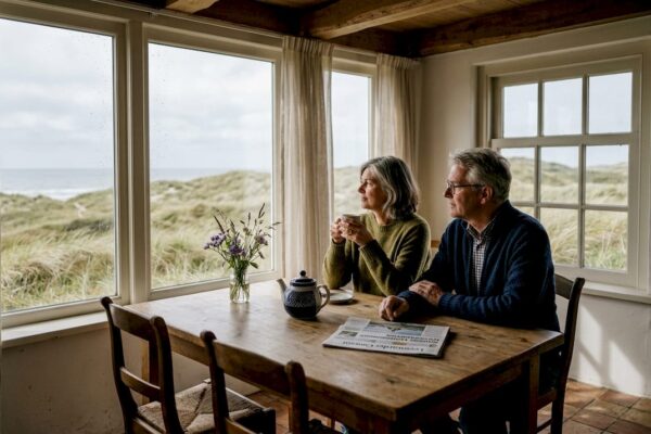 Beleef een ontspannen theemoment in een sfeervol, authentiek vakantiehuis.