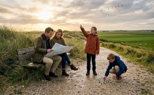 Met het hele gezin op pad: duurzaam genieten van het schelpenpad op Texel