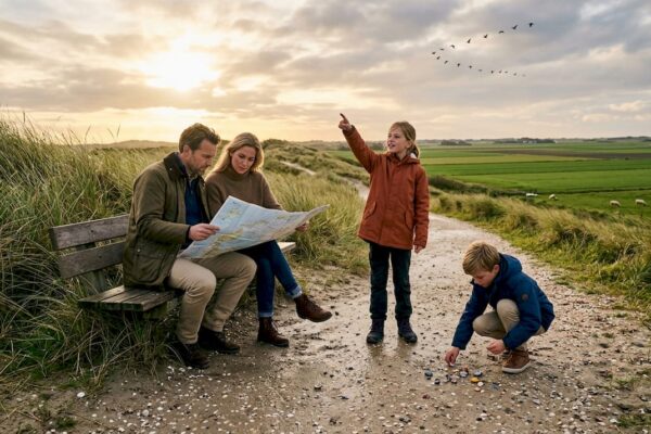 Met het hele gezin op pad: duurzaam genieten van het schelpenpad op Texel