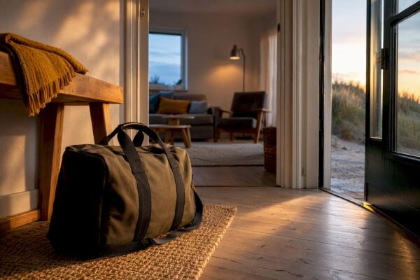 Weekendtas in een lichte vakantiewoning op Ameland